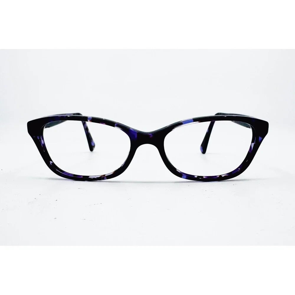 Ralph Eyeglasses Womens Purple Tortoise RA7049 1135 Cat Eye 51-16-135